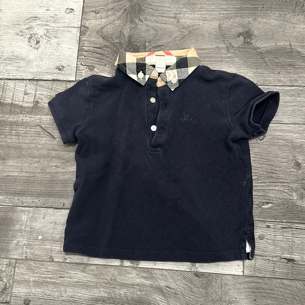 Burberry baby/toddler polo shirt